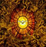 Duch Św. w postali Gołębicy w Bazylice św. Piotra w Rzymie